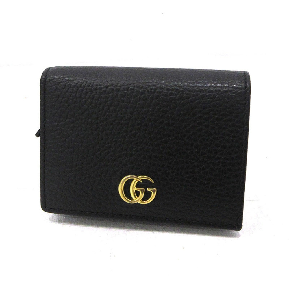 Gucci GG Marmont Wallet Bi fold Black